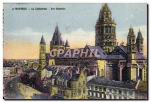 Old Postcard Mainz La Cathedrale