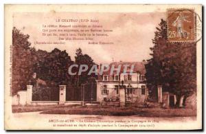 Arcis sur Aube - Le Chateau - Old Postcard