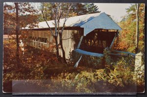 Conway, NH - Covered Bridge - 1965