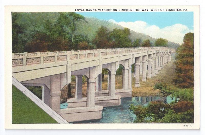 Lincoln Highway Rt 30 Loyal Hanna Viaduct Ligonier PA