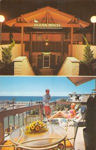 Laguna Beach California Ocean House Motor Hotel Vintage Postcard AA35060