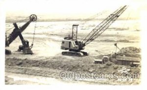 Pickstown, So. Dakota, USA Fort Randall Dam, Mining Unused some yellowing on ...