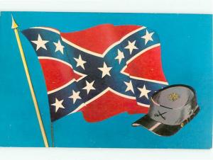 Vintage Postcard South War Between States  Flag # 1094