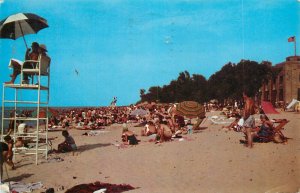 United States Indiana Chesterton dunes State Park beach lifeguard 1959