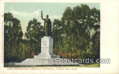 McKinley Monument, Golden Gate Park - San Francisco, CA