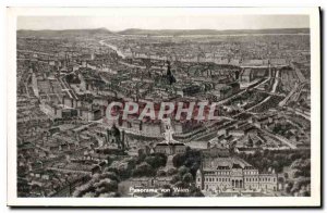 Old Postcard Panorama von Wien