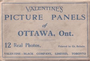 12 Picture Panels Of Ottawa Canada Mini Postcard Photo s