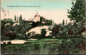 Vtg 1908 St Luke Hospital Morningside Park New York NY Postcard