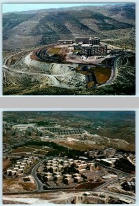 2 Postcards - Jerusalem, Israel HADASSAH HEBREW UNIVERSITY Medical Centre 4x6