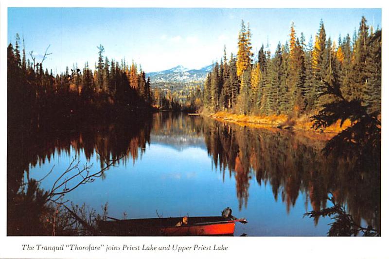 Tranquil Thorofare - Priest Lake & Upper Priest Lake