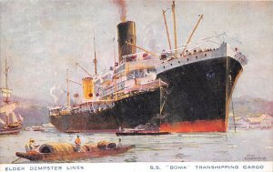 SS Boma Elder Dempster Line Ship Unused 