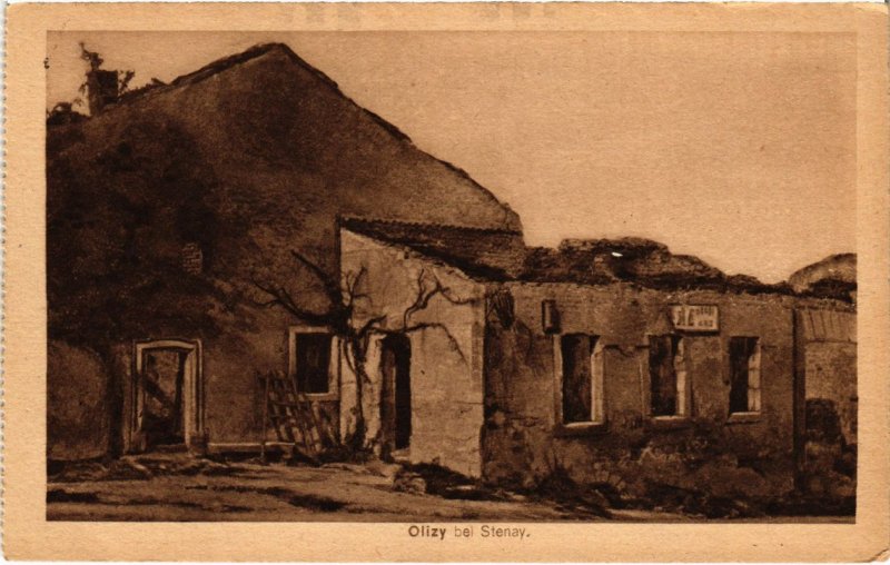 CPA Olizy bei Stenay - Ruines (1036981)