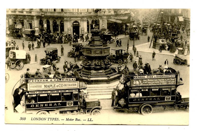 UK - England, London. Motor Buses