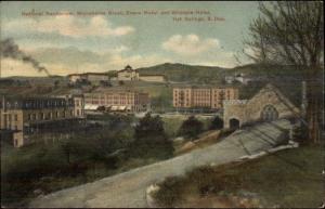 Hot Springs SD National Sanitarium c1910 Postcard