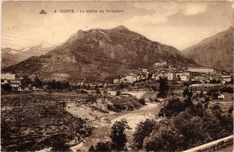 CPA CORSE CORTE - La Vallée du Tavignano (711554)