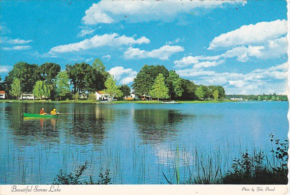 Canada Fishing On Beautiful Serene Lake