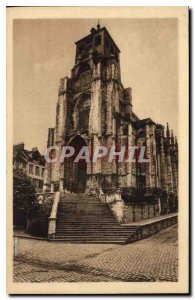 Old Postcard Lisieux Eglise Saint Jacques the first stone of this church was ...