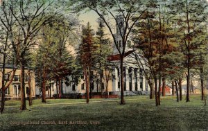 EAST HARTFORD, CT Connecticut   CONGREGATIONAL CHURCH   1910 Postcard