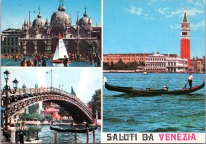 Postcard Italy Venice - Greetings from Venice -- Multiview