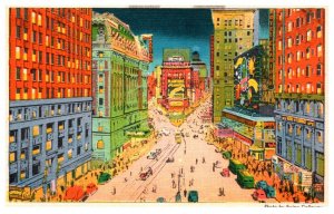 New York City Times Square at Night