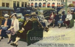 Green Benches - St Petersburg, Florida FL