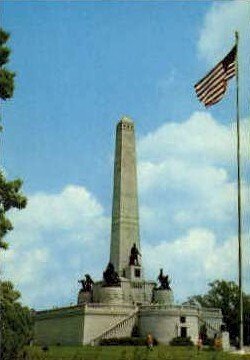 The Lincoln Tomb - Springfield, Illinois IL  