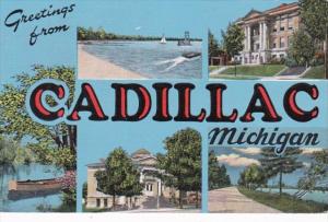 Michigan Greetings From Cadillac