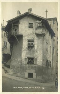 austria, HALL, Tyrol Tirol, Nagglburg (1927) RPPC Postcard