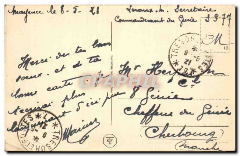 Postcard Old St Goar mit Burg Rheinfels