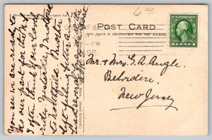 1910  Greenfield   Massachusetts  The Armory   Postcard