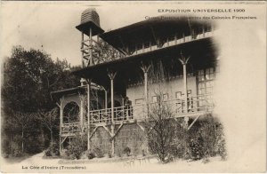 PC EXPO 1900 PARIS TROCADERO PALAIS COTE D'IVOIRE (A23613)