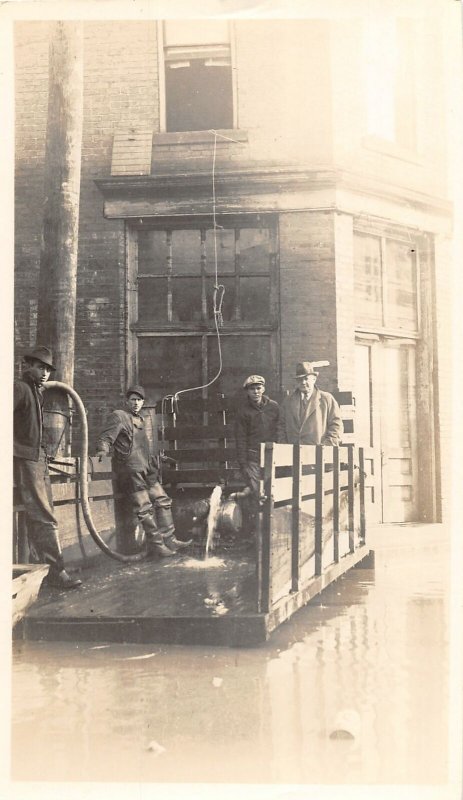 J22/ Parkersburg West Virginia Non-Postcard Photograph c1910 Flood 174