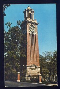 Providence, Rhode Island/RI Postcard, Brown University, Landmark Clock Tower