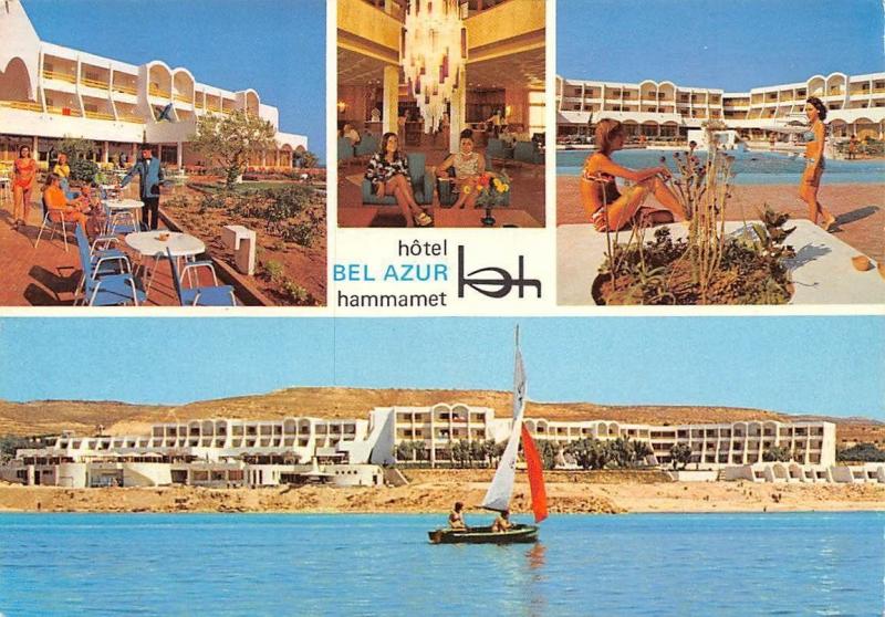 Tunisia Hotel Bel Azur Hammamet Tunisie Swimming Pool Boat - 