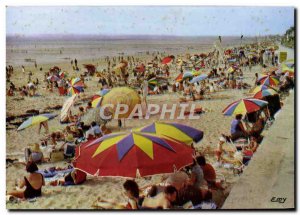 Postcard Modern Carolles Beach The Beach