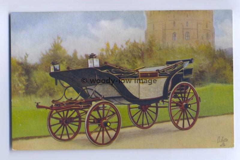 Q1680 - Ascot Landau at Windsor Castle - Royalty Postcard