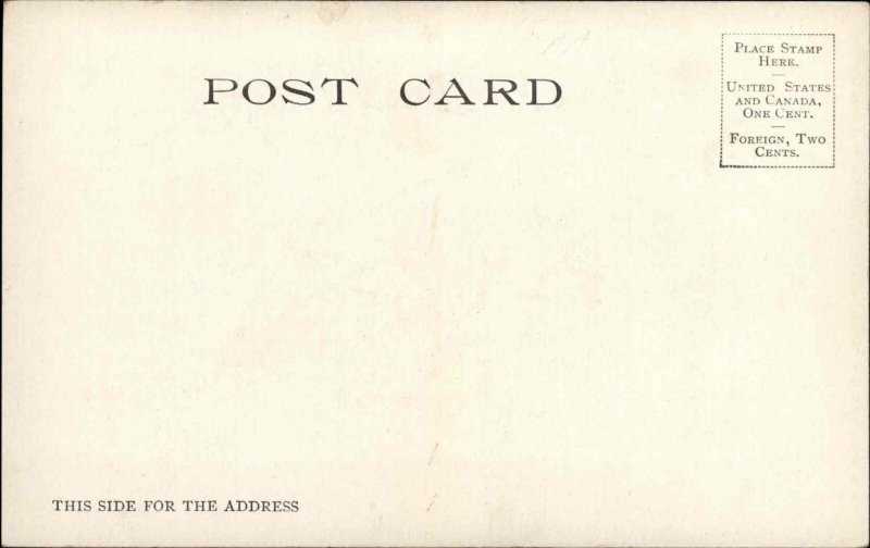 Detroit Publishing A/s LM Flagg Suitor Kisses Pretty Girl's Mother 1906 LIFE PUB