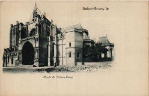 CPA AK St-OMER Abside de Notre Dame (413928)