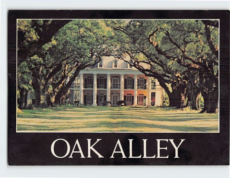 Postcard Oak Alley, Vacherie, Louisiana