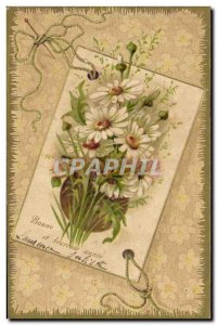 Old Postcard Fantasy Flowers