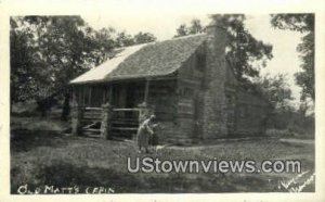 Real photo - Old Matt's Cabin in Branson, Missouri