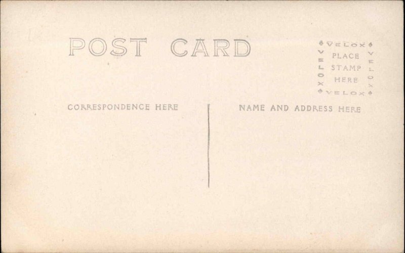 West Granville MA Main St. c1910 Real Photo Postcard