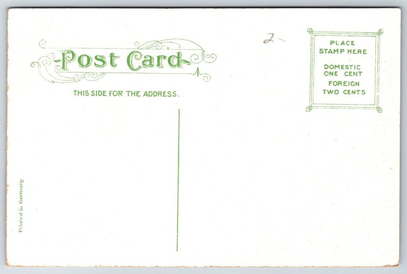 Revere Beach MA~Pleasanton Hotel~Kirby's~French Chewing Candy~c1910 Postcard