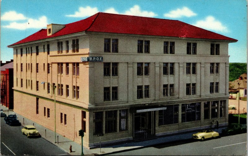 Vtg Elks Club 461 Fifth Street Gold Ave Albuquerque New Mexico NM Postcard