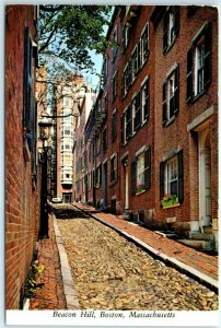 Postcard - Beacon Hill - Boston, Massachusetts