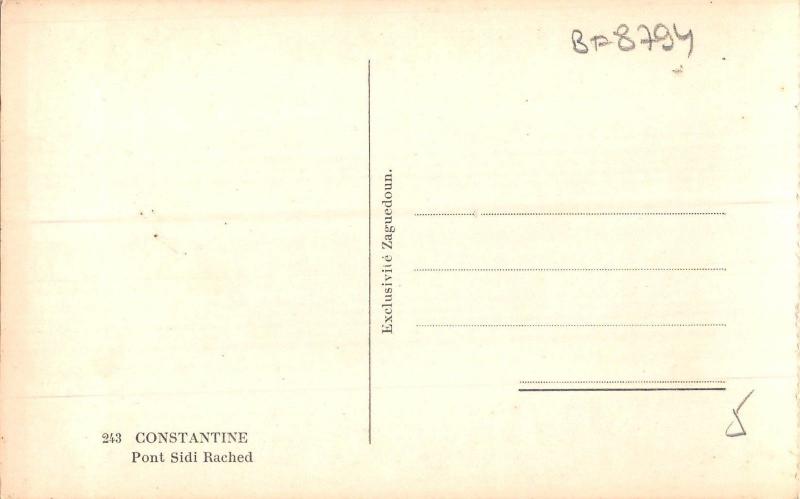 BF8794 pont sidi rached constantine algeria     Algeria