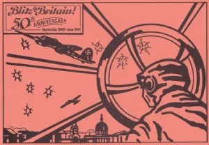 Luftwaffe Bombers Gerat Radio Beams WW2 Blitz On Britain Anniversary Postcard