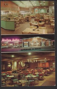 Iowa Bettendorf (Davenport) - Bishop Buffet Duck Creek Plaza, US Hwy 6 - Chrome