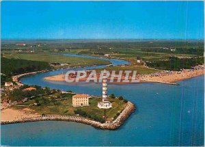 Postcard Modern Lido di Jesolo Foce del Sile Il Faro