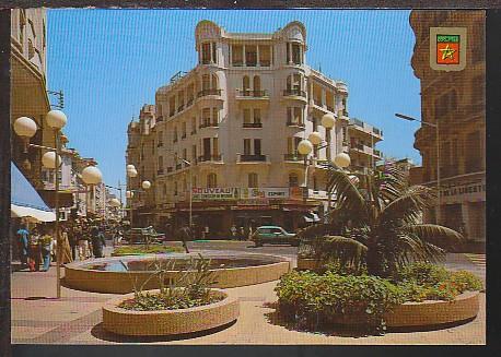 Prince Moulay Abballah Street Casablanca Postcard BIN